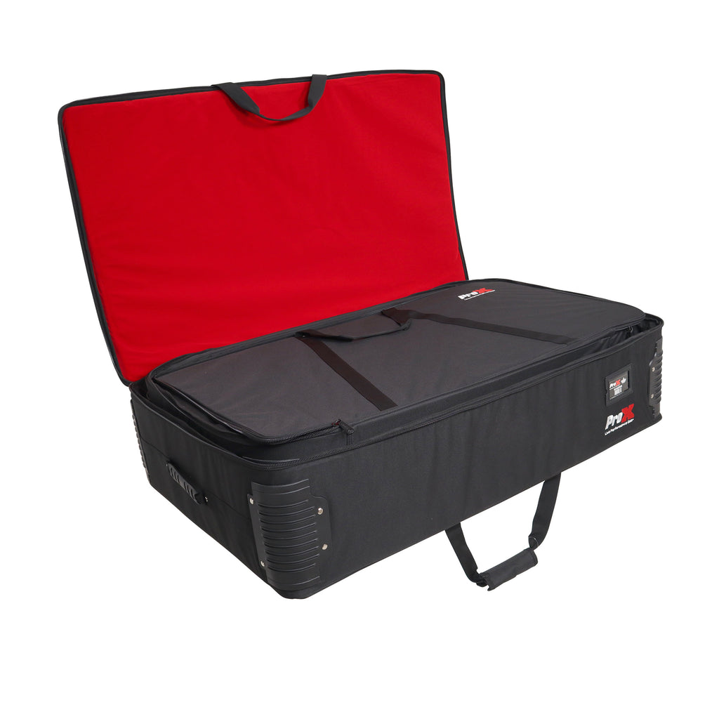 Set of Two Padded Carrying Travel Bags for ProX Control Tower DJ Podium
