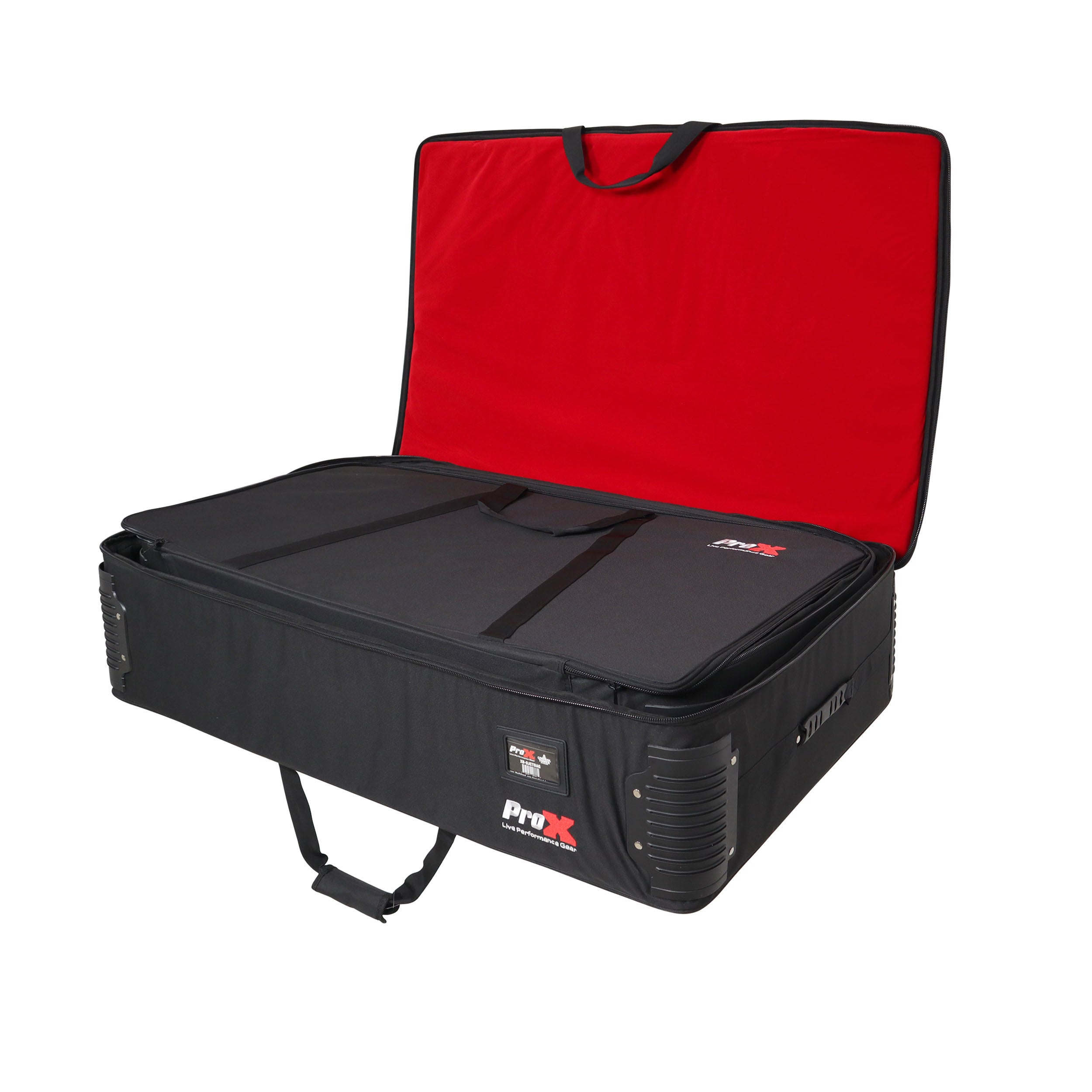Set of Two Padded Carrying Travel Bags for ProX Control Tower DJ Podium