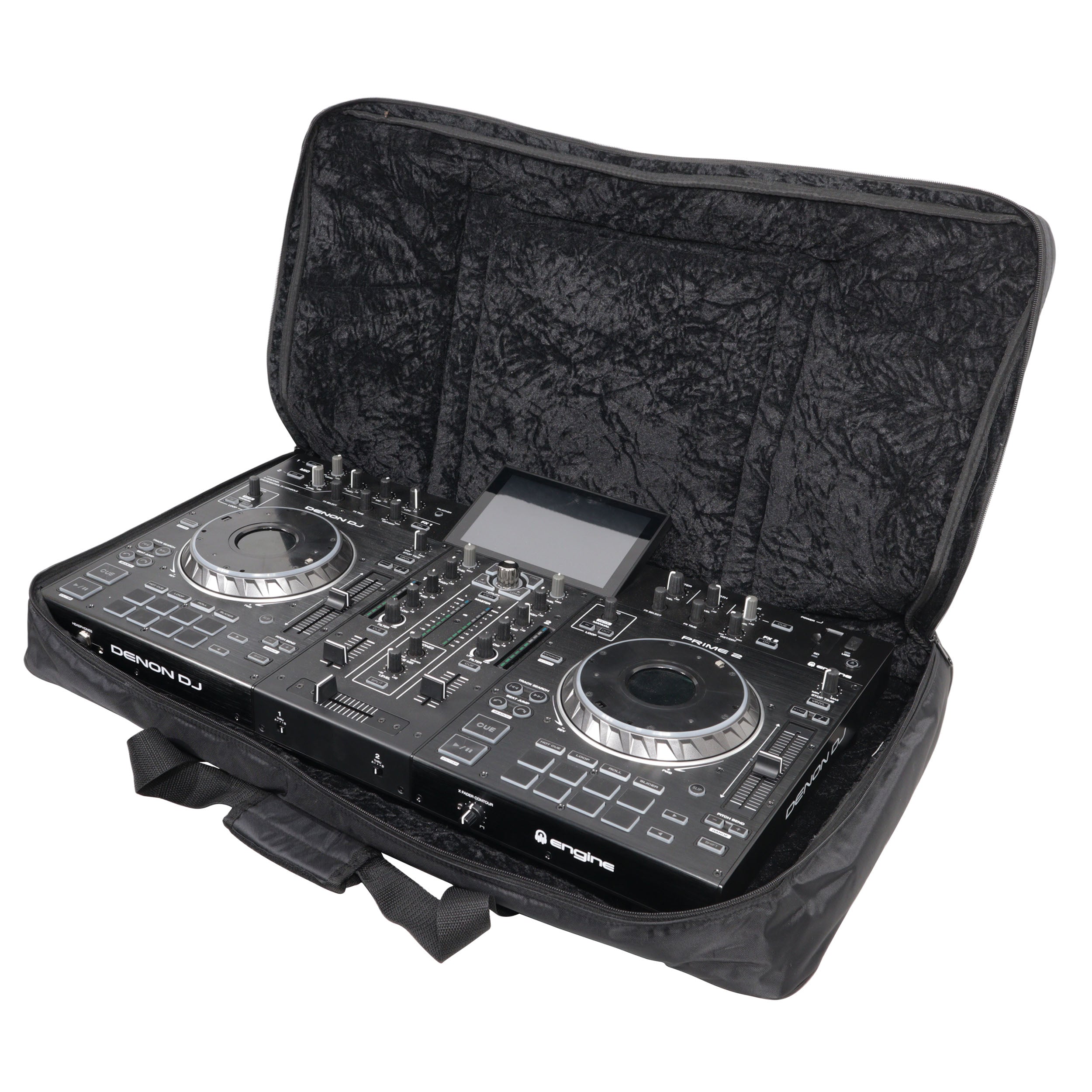 MANO™ Mobile DJ Bag for Pioneer DDJ-FLX10 DDJ-1000 SRT DDJ-GRV6 and similar sized DJ Controllers.