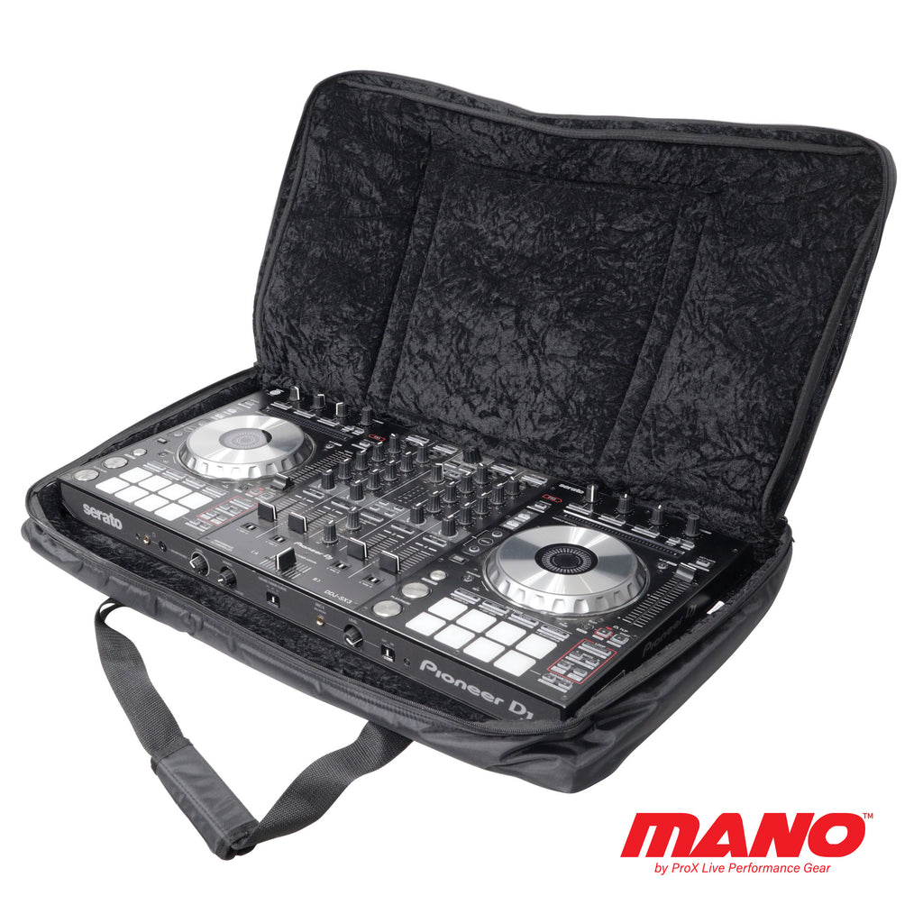MANO™ Mobile DJ Bag for Pioneer DDJ-FLX10 DDJ-1000 SRT DDJ-GRV6 and similar sized DJ Controllers.