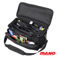 MANO™ Utility Carry Hand Bag Organizer with Dividers For Cables, LED Lighting, Tools, Mics, and Accessories.