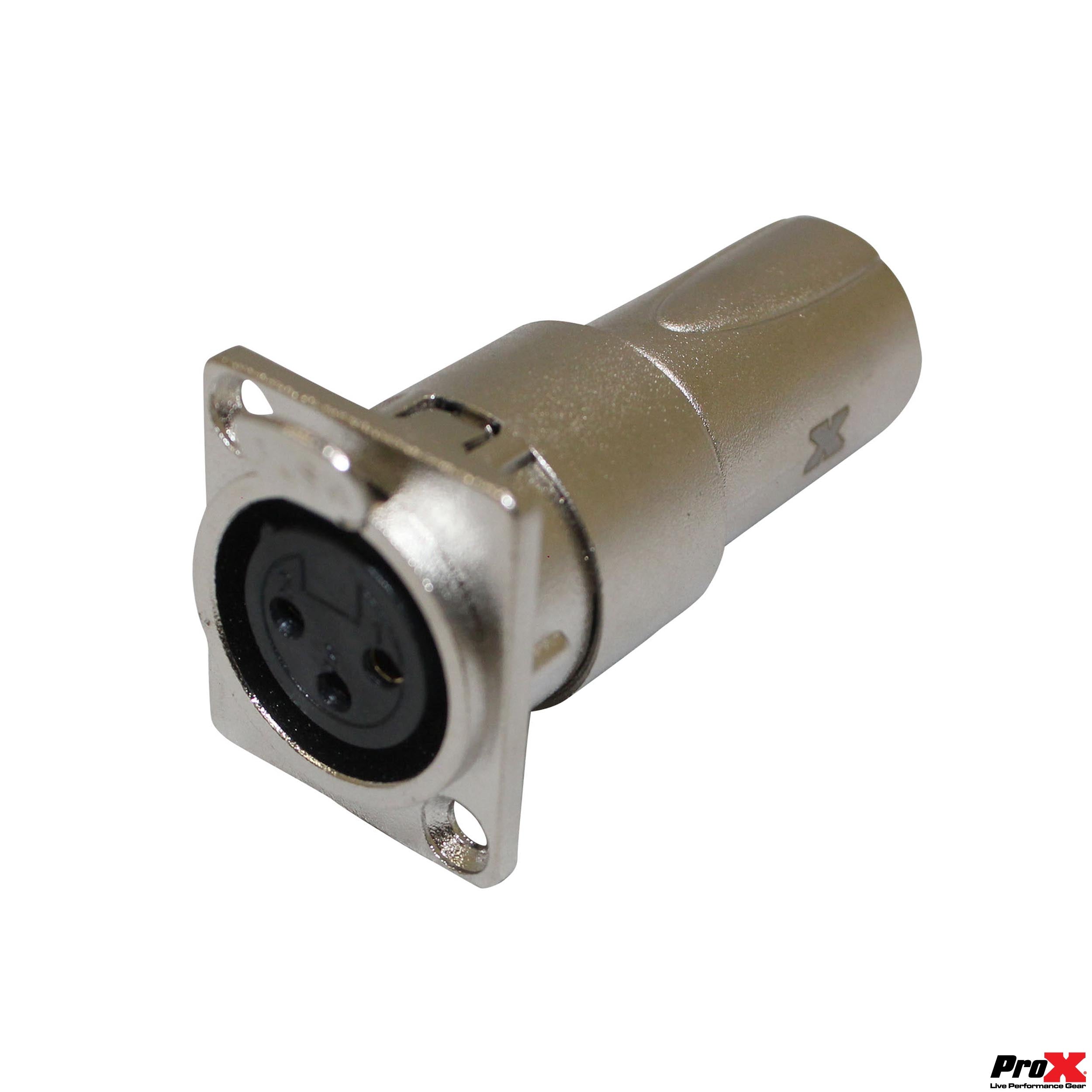 XLR Female To Male Adapter For Panel Mount