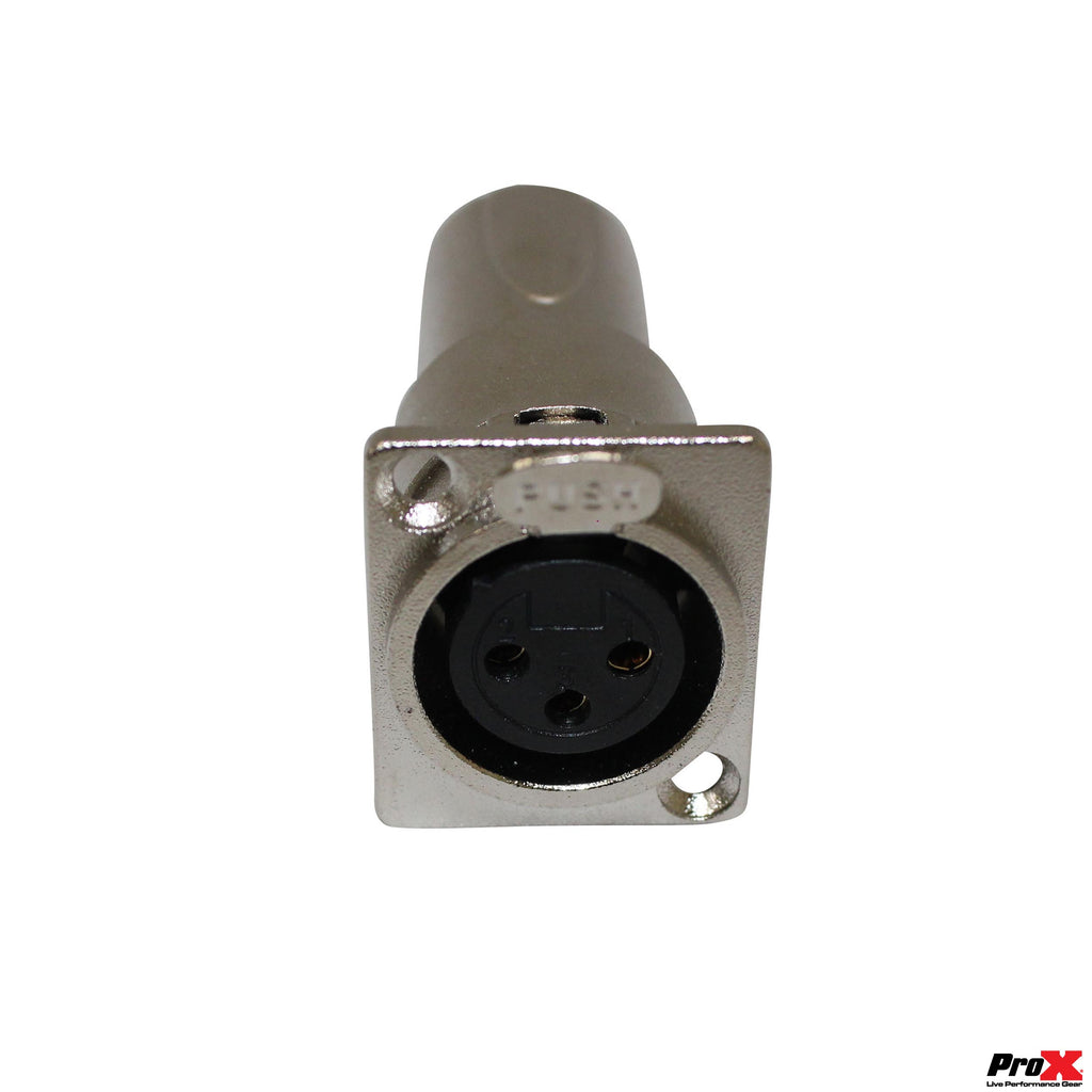 24PCS XLR Female To Male Adapter For Panel Mount
