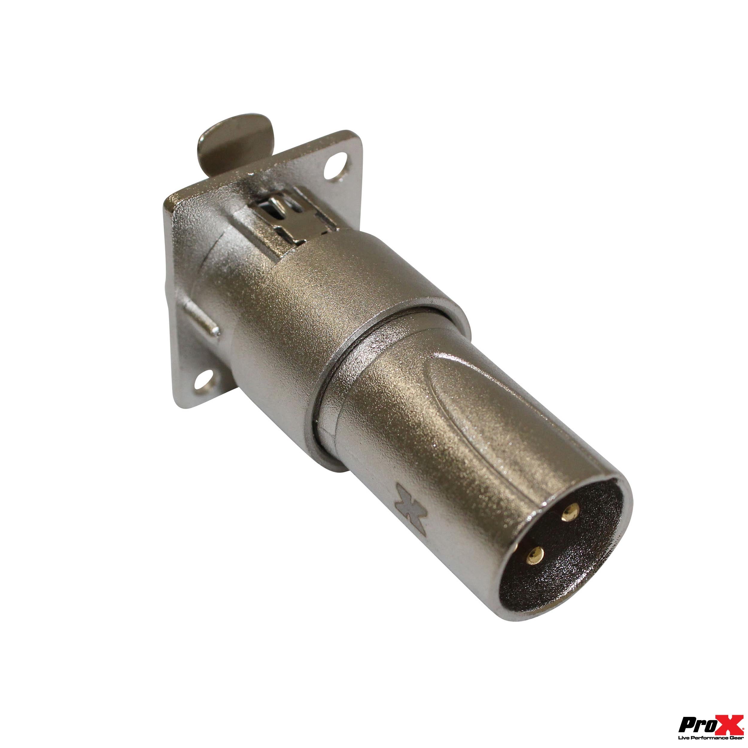 24PCS XLR Female To Male Adapter For Panel Mount