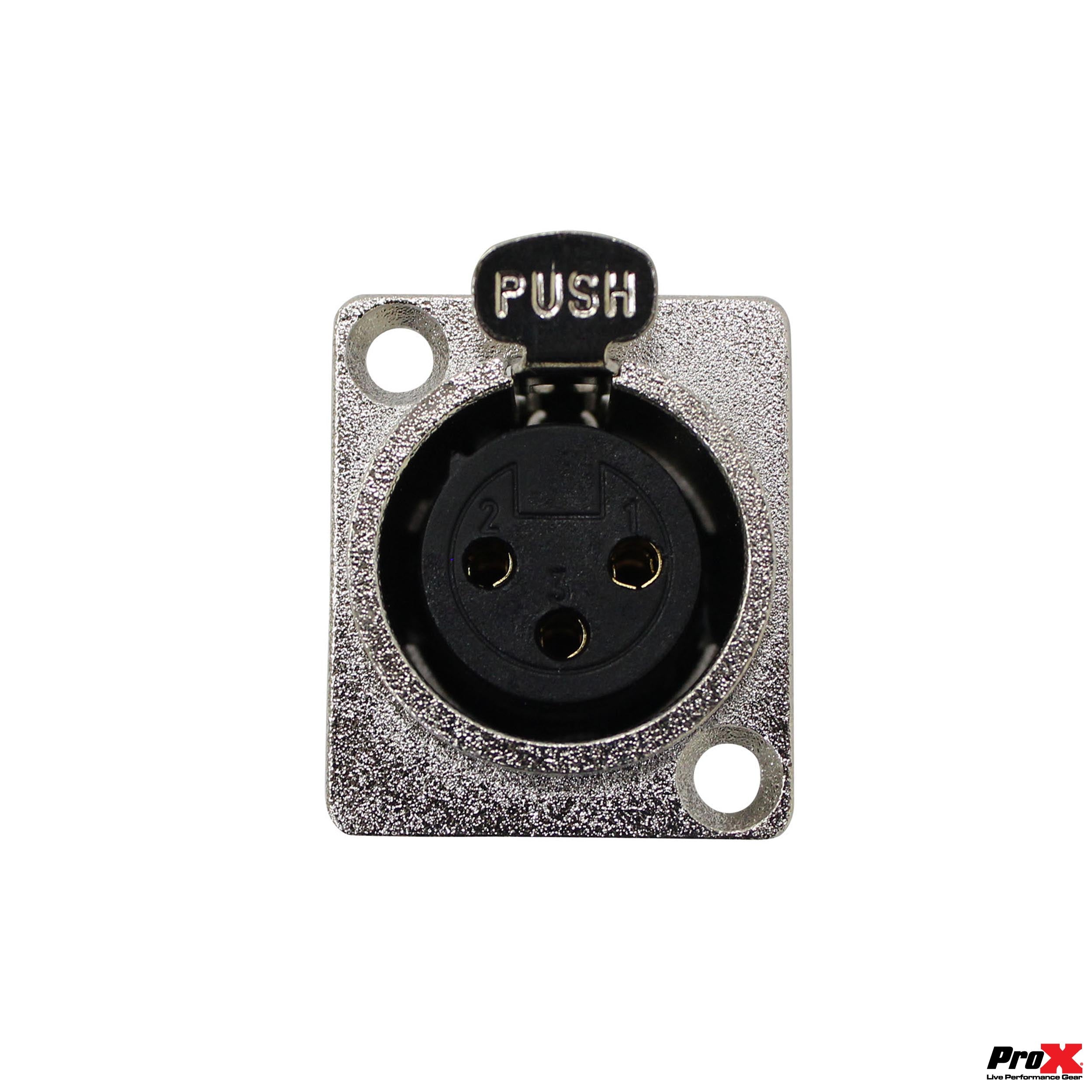 XLR Female To Male Adapter For Panel Mount