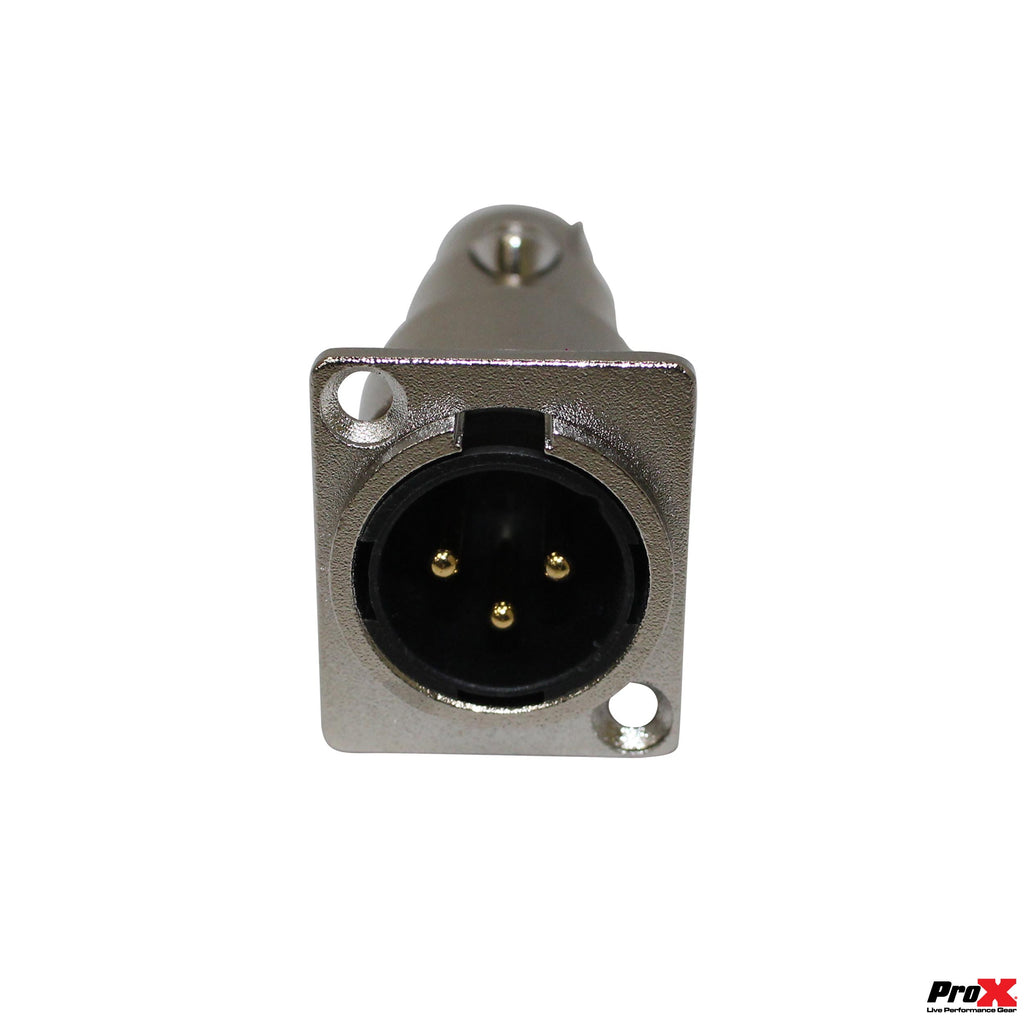 24PCS XLR Male To Female Adapter For Panel Mount