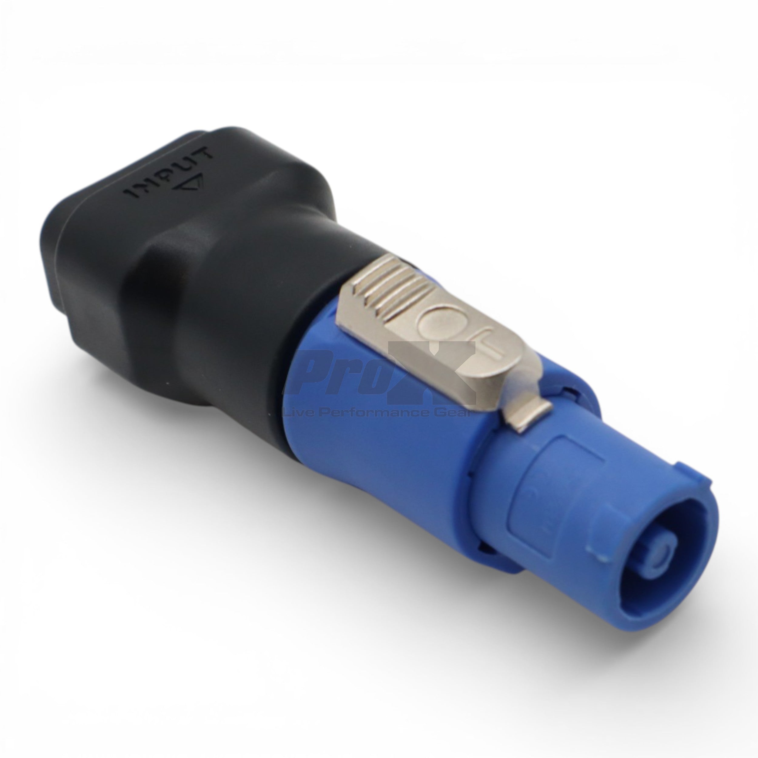 IEC C14 Female to PowerCON Female Blue locking Connector Power Coupler Adapter