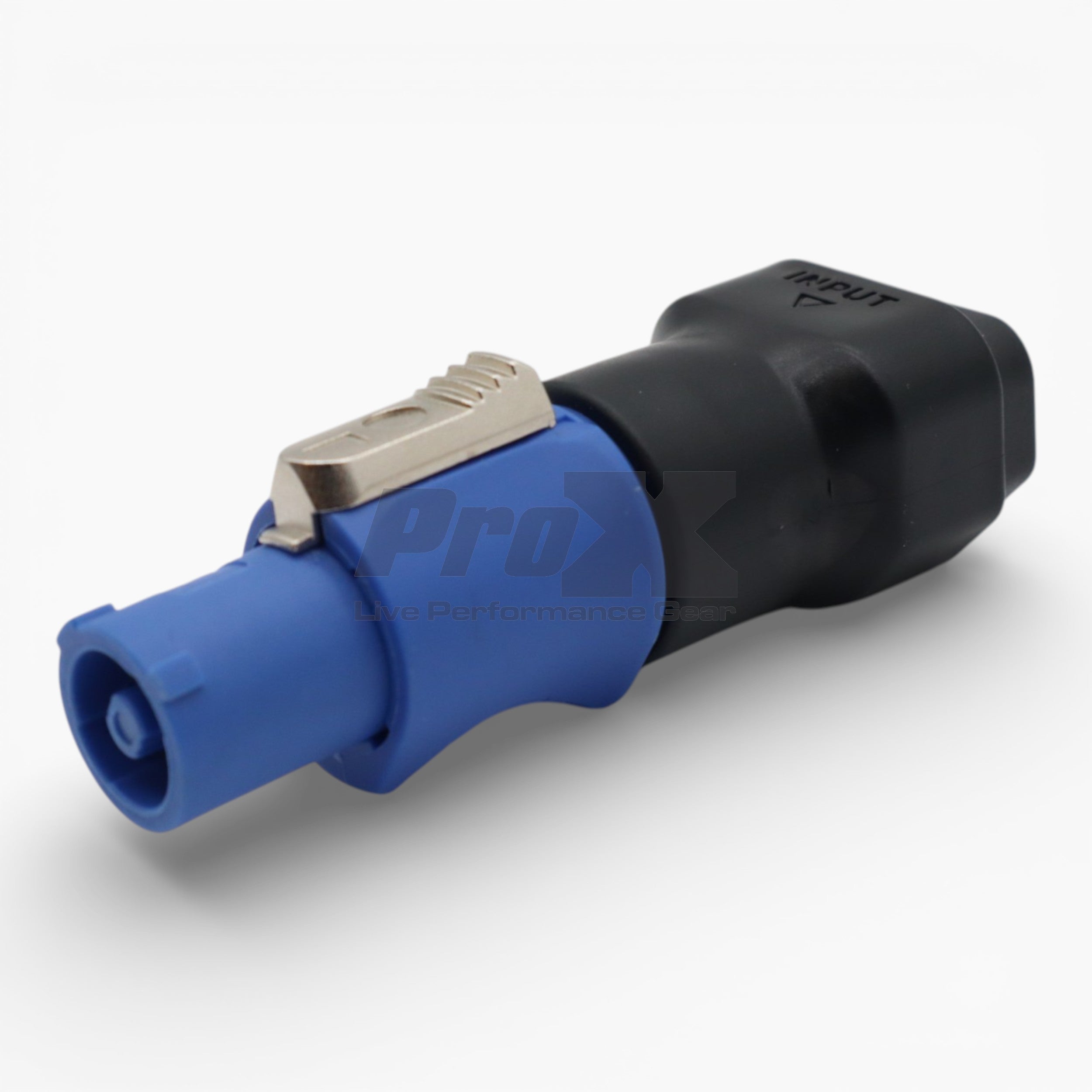IEC C14 Female to PowerCON Female Blue locking Connector Power Coupler Adapter