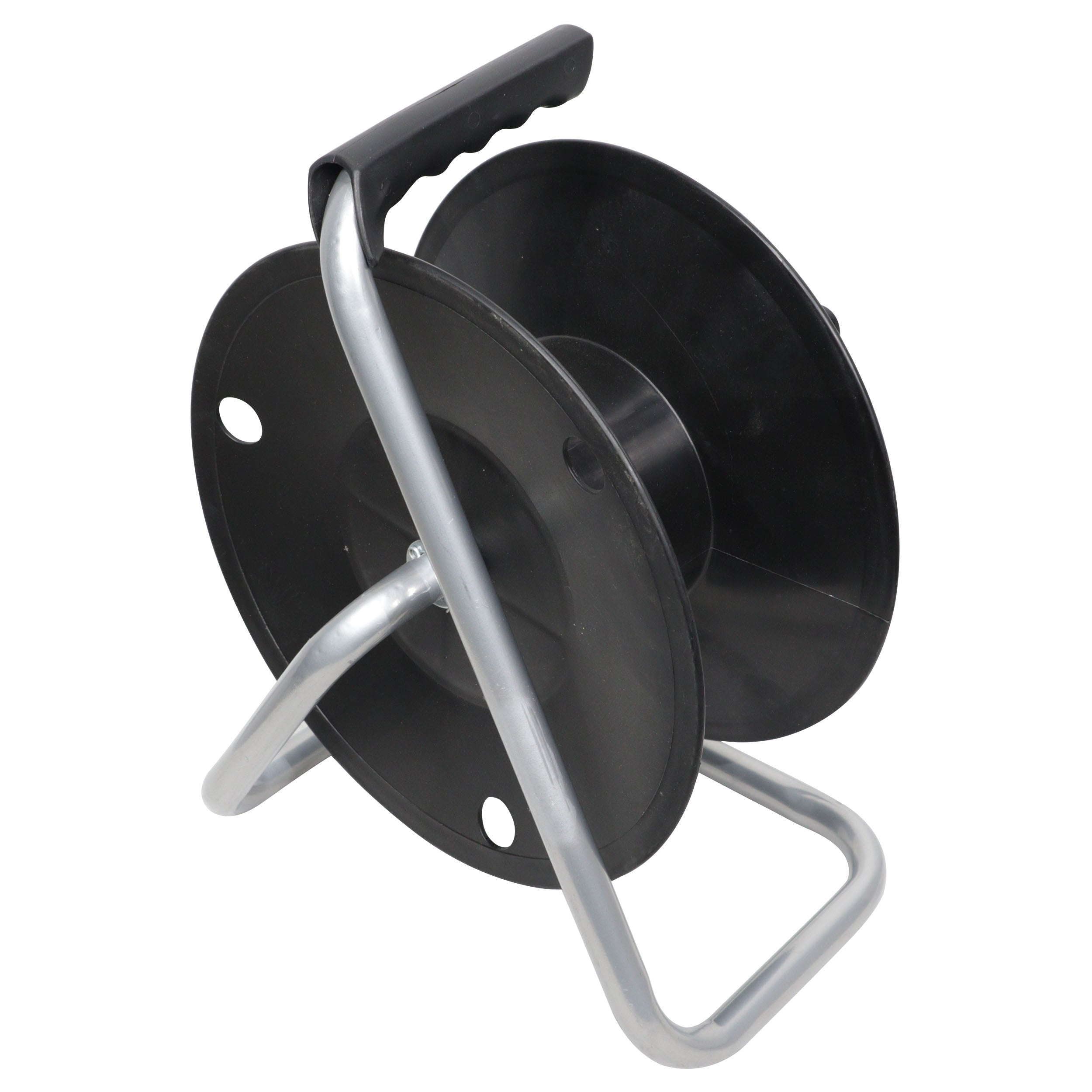 12" Cable Drum with Maintenance free Axle Bearing, Drum Core Diameter 3", Drum Width: 3.5"-5"