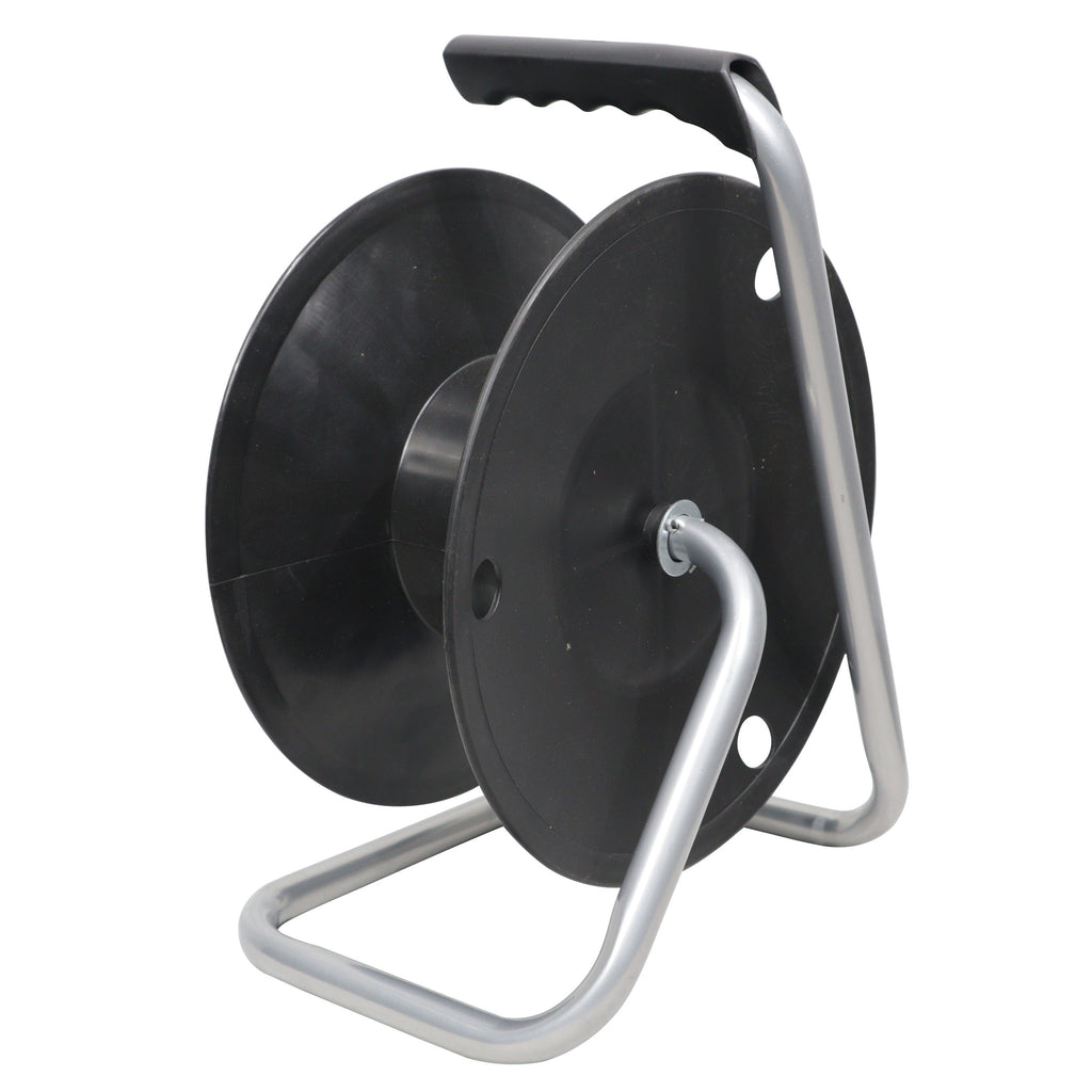12" Cable Drum with Maintenance free Axle Bearing, Drum Core Diameter 3", Drum Width: 3.5"-5"