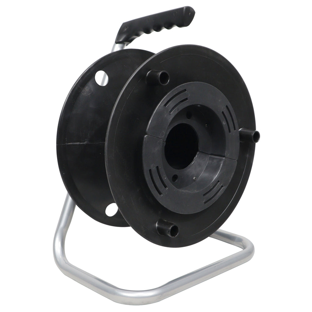 12" Cable Drum with Maintenance free Axle Bearing, Drum Core Diameter 3", Drum Width: 3.5"-5"