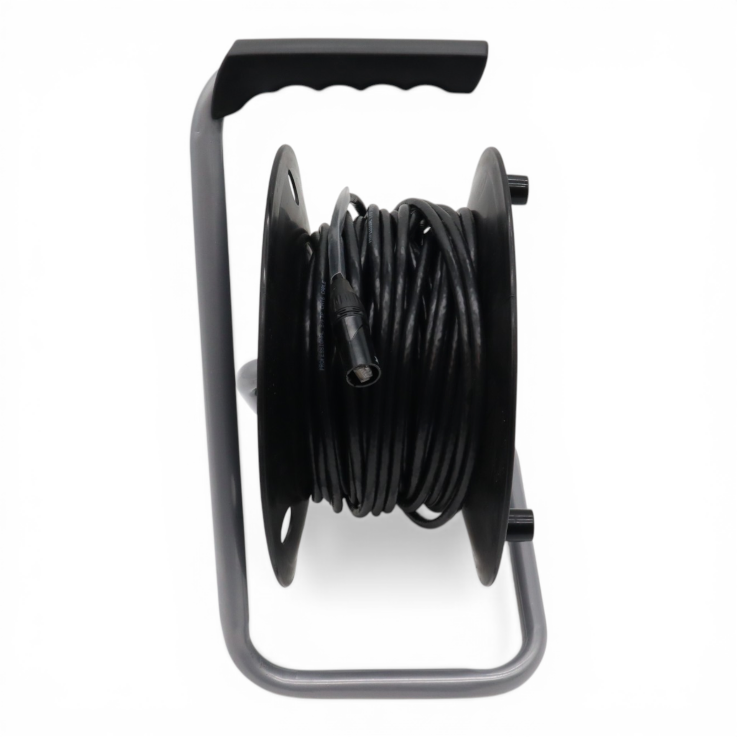 12" Cable Drum with Maintenance free Axle Bearing, Drum Core Diameter 3", Drum Width: 3.5"-5"