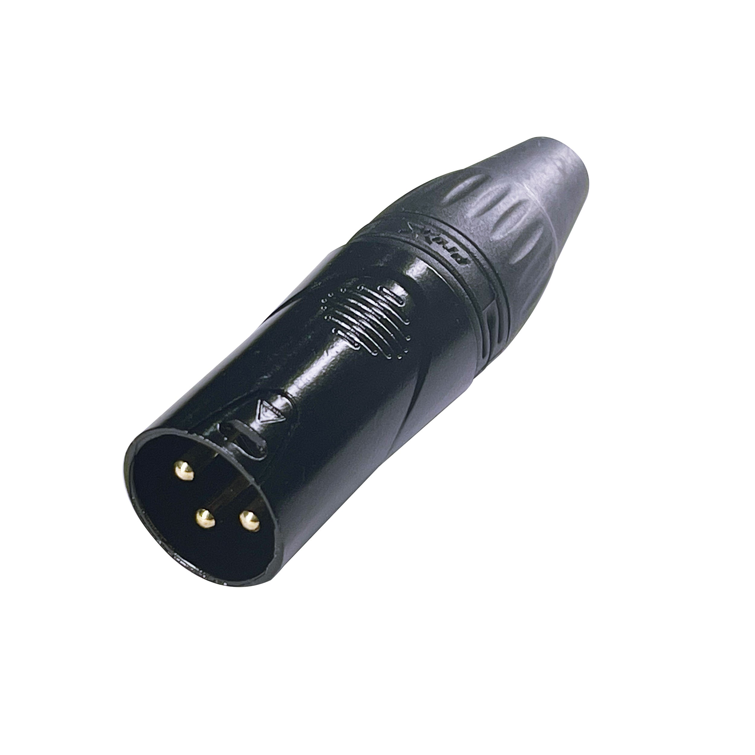 DMX Male 3-pin Terminator Locking Plug Connector