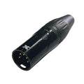 DMX Male 5-pin Terminator Locking Plug Connector