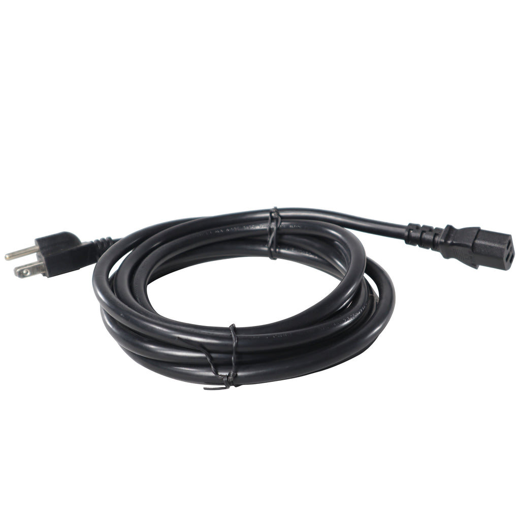 10 Ft. NEMA 5-15P to NEMA 3-Prong 5-15R 14AWG Shielded Power Cable