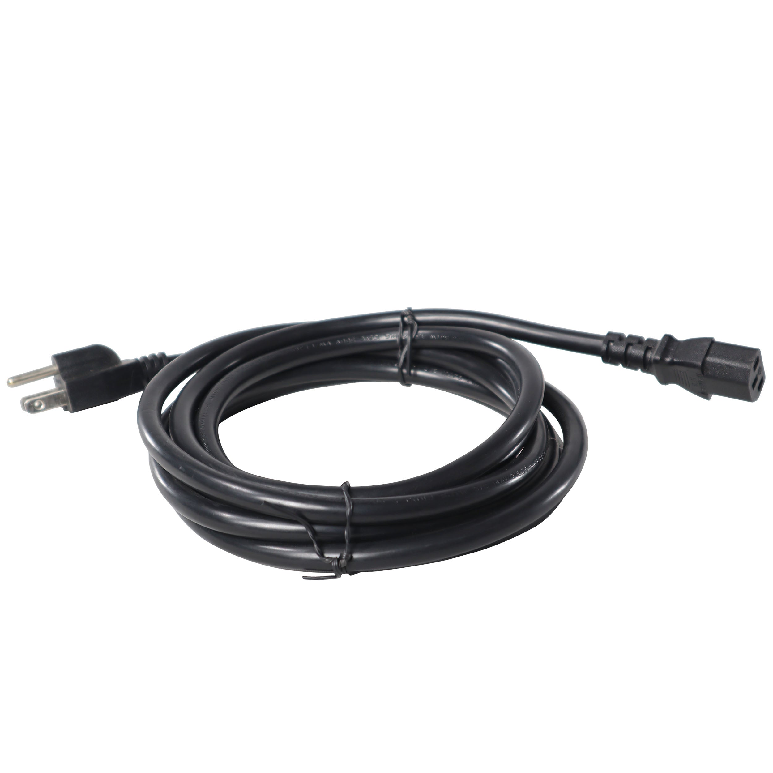 10 Ft. NEMA 5-15P to NEMA 3-Prong 5-15R 14AWG Shielded Power Cable