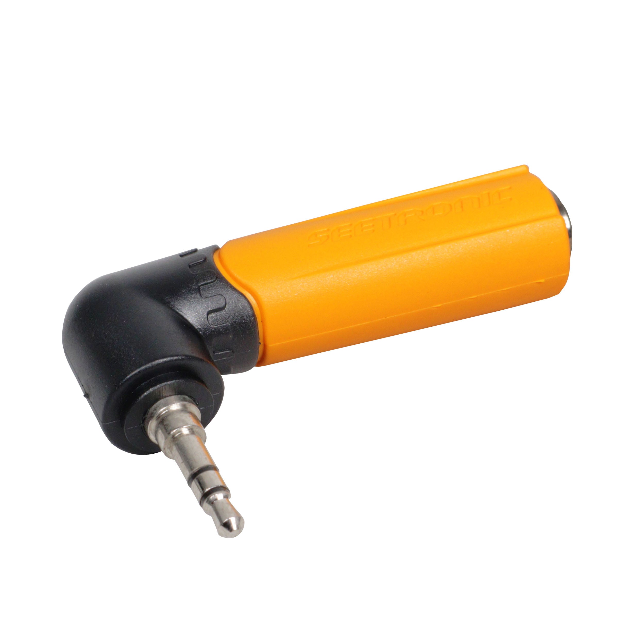 Professional MMJ3-PM-R 1/4" Female to 1/8" Male Stereo Right Angled Adapter