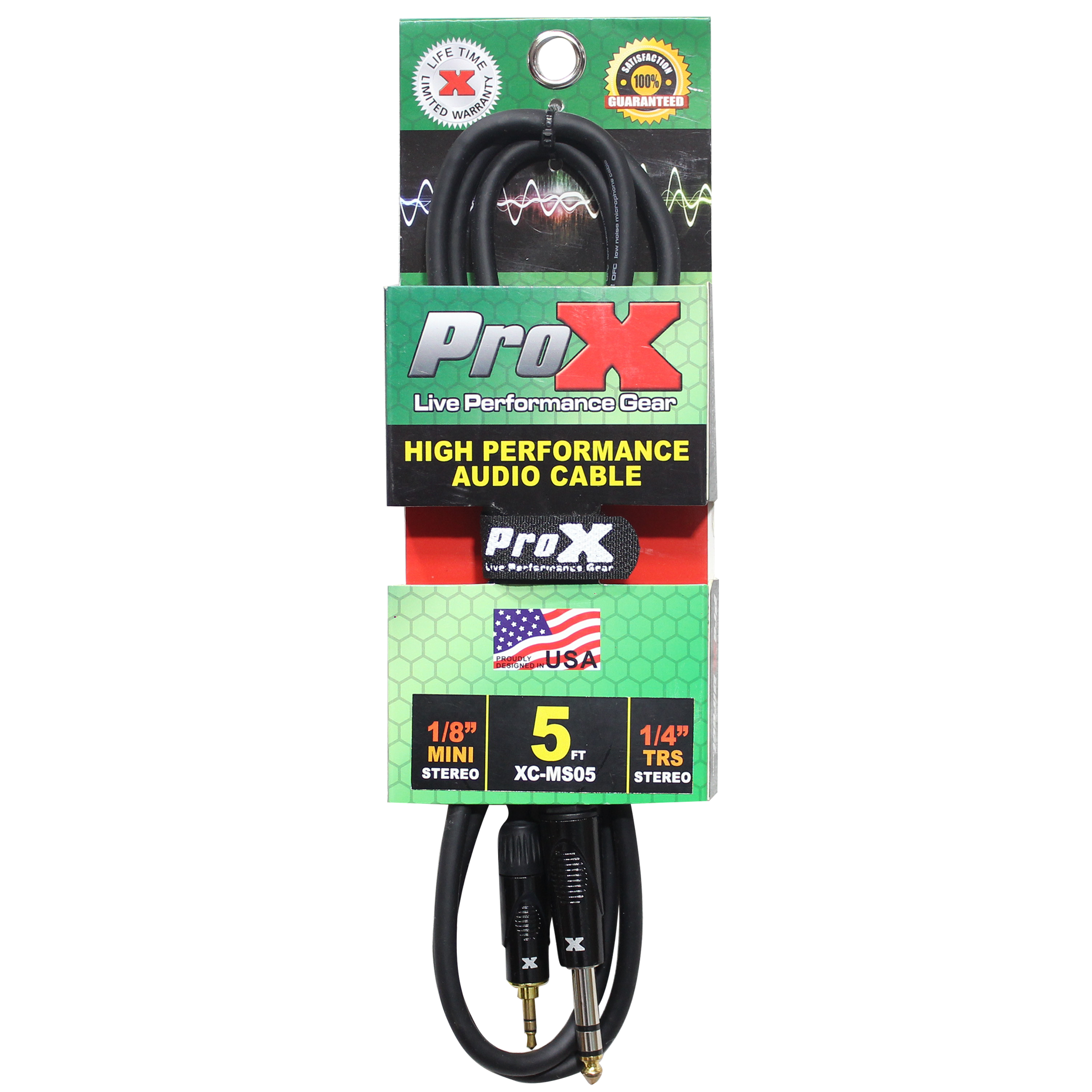 10PCS 5 Ft. Balanced TRS-M Mini 1/8" to TRS-M  High Performance Audio Cable