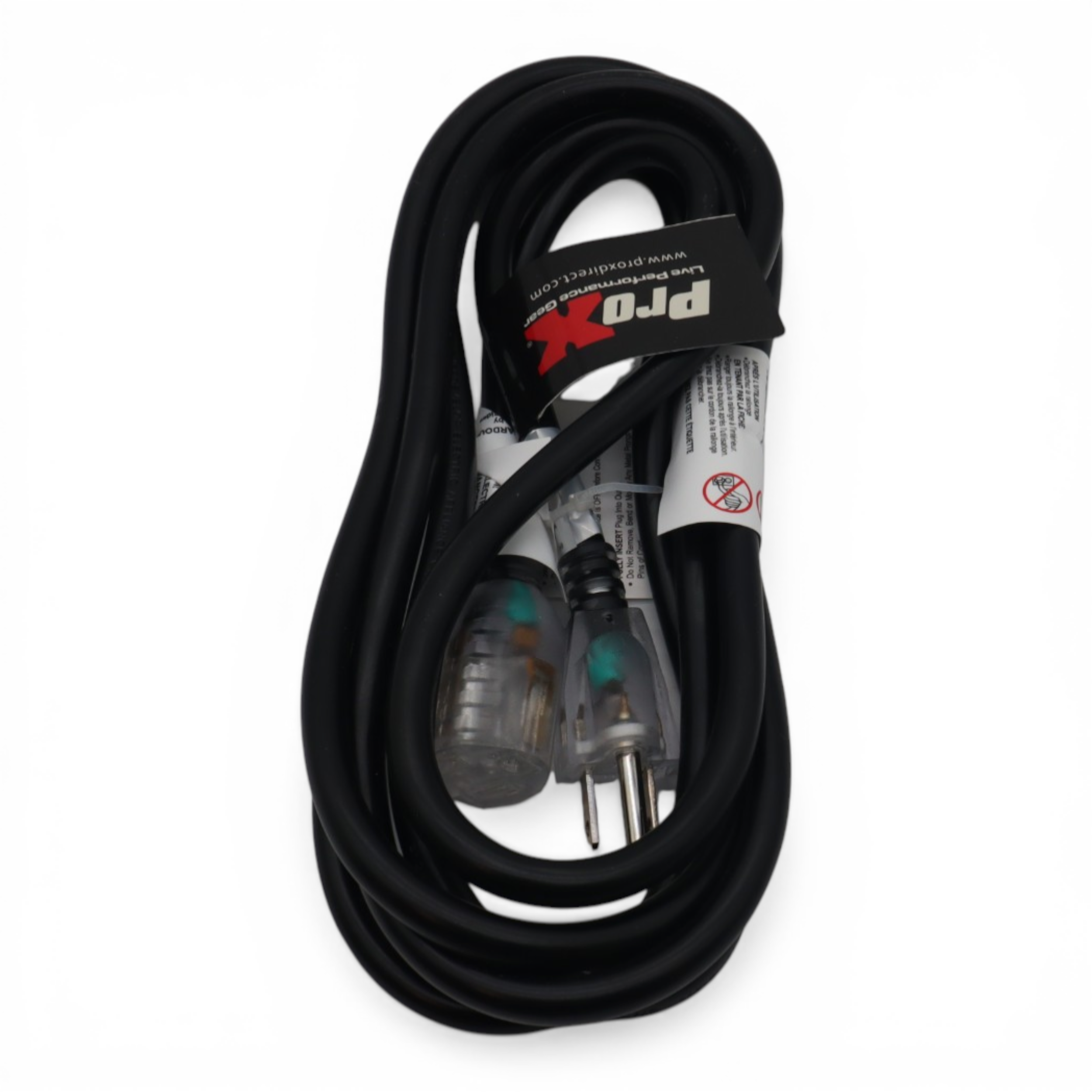 50PCS 10' Ft. 120VAC NEMA 15 Male to 3 Outlet Female Power-Extension Cord 12 AWG