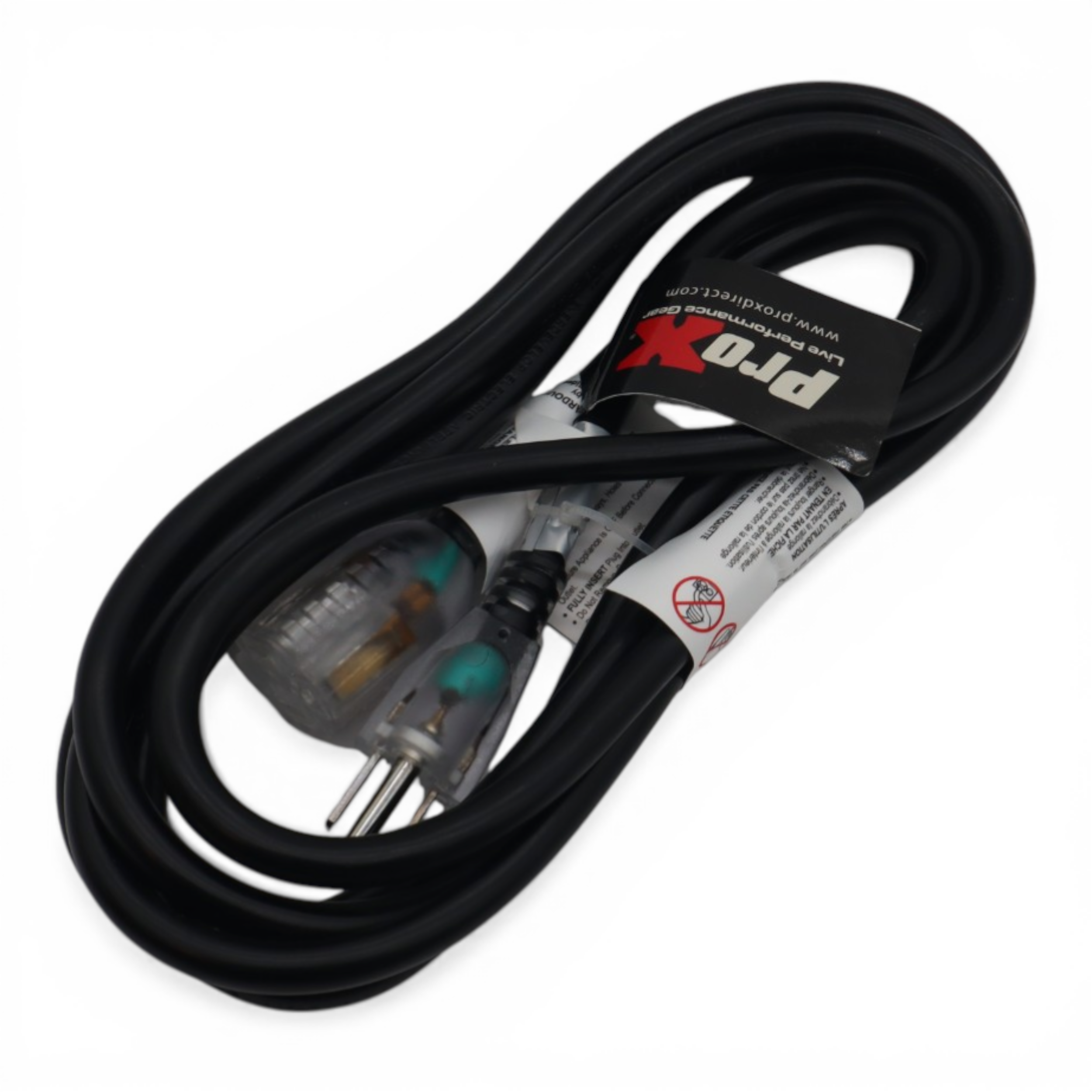 10PCS 10' Ft. 120VAC NEMA 15 Male to 3 Outlet Female Power-Extension Cord 12 AWG