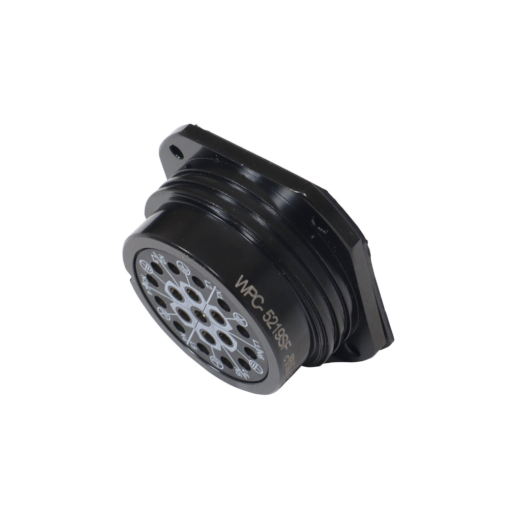 19-Pin Panel Female Connector - Solder Type - Kupo PLS-5219SF