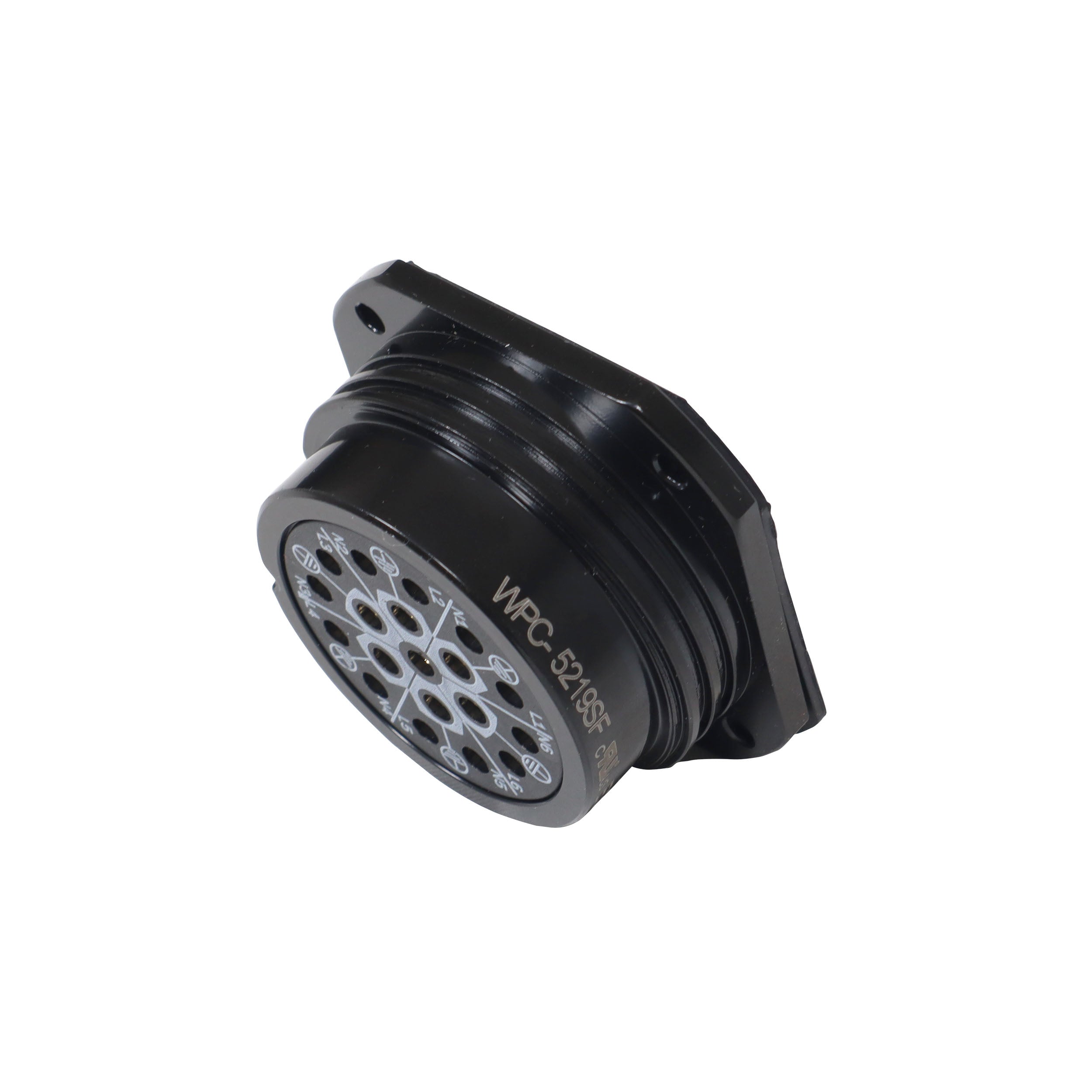19-Pin Panel Female Connector - Solder Type - Kupo PLS-5219SF
