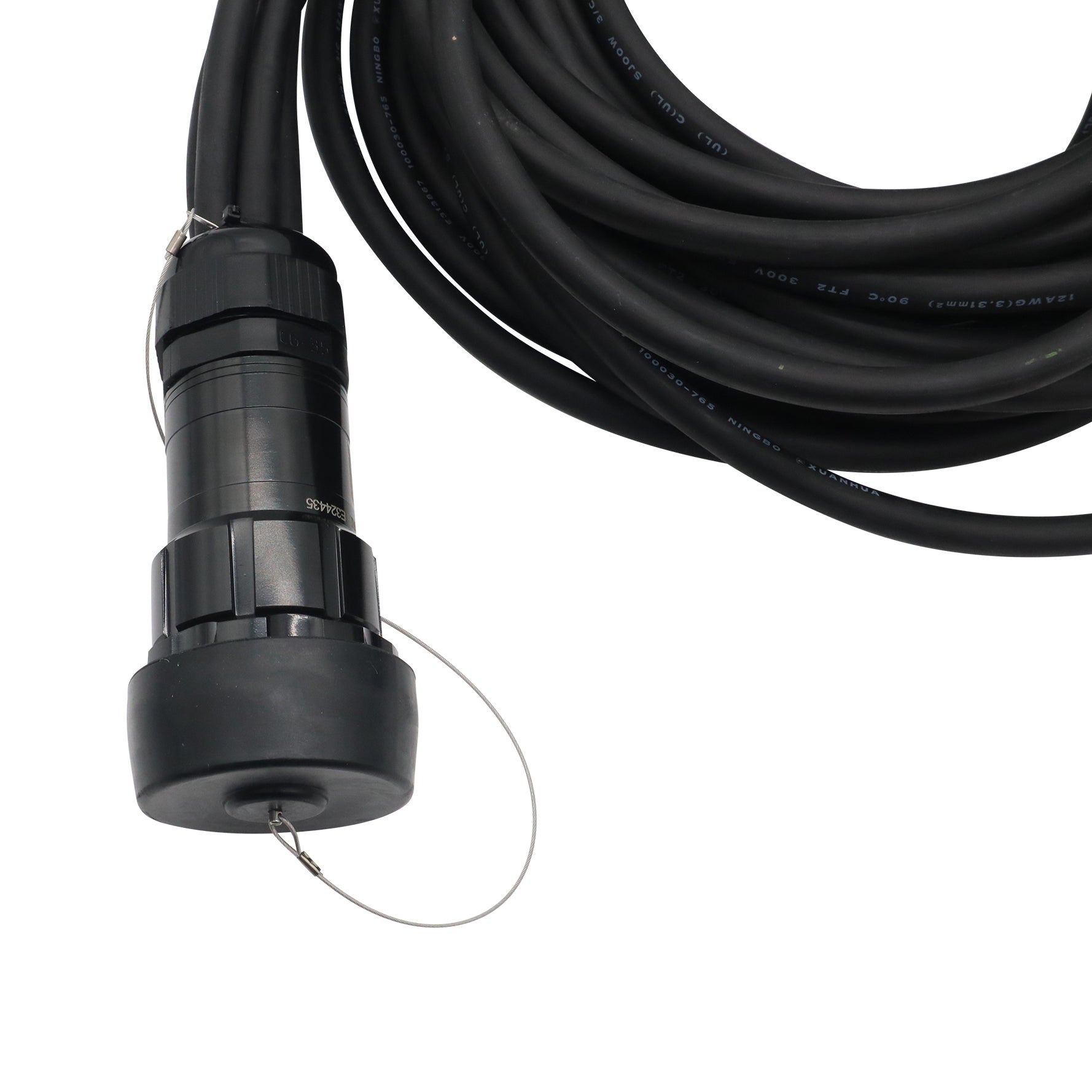 19-Pin Kupo WPS-5219LM to 6x PowerCon Blue 2x 6ft 2x 10ft 2x 16f SJOOW - 12AWG
