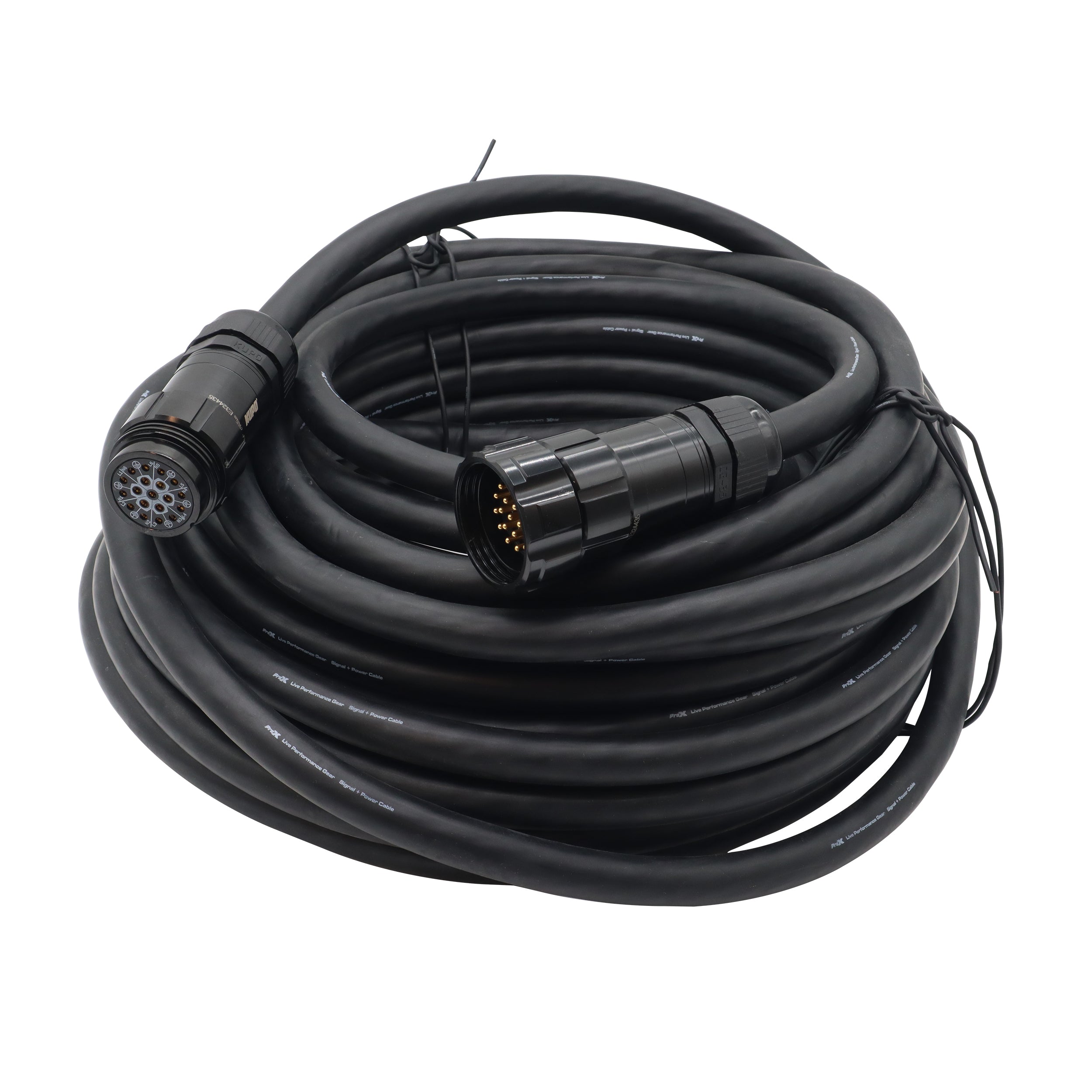 Power Distribution 100Ft 19 Pin Male to Female 12 AWG Extension Cable