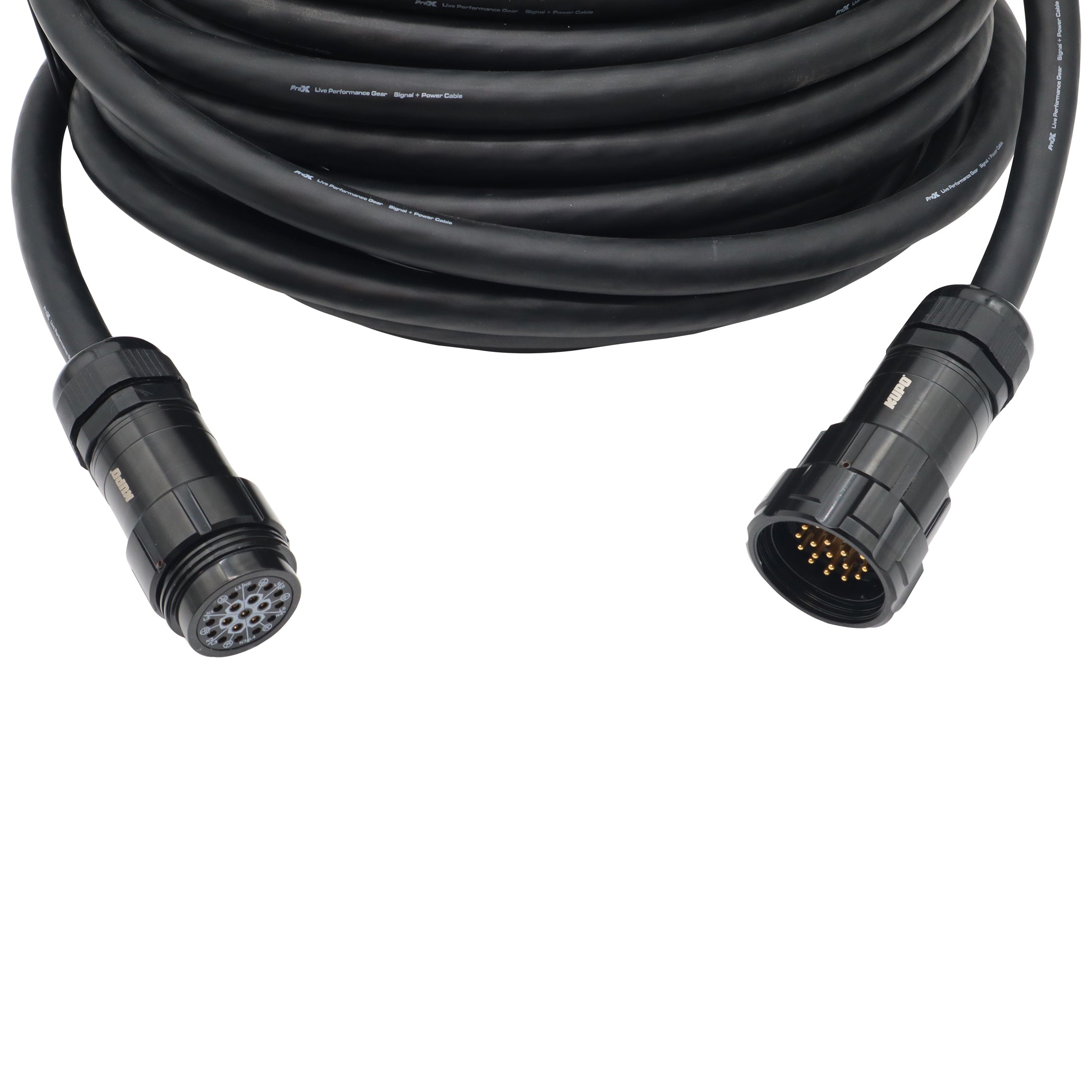 Power Distribution 100Ft 19 Pin Male to Female 12 AWG Extension Cable