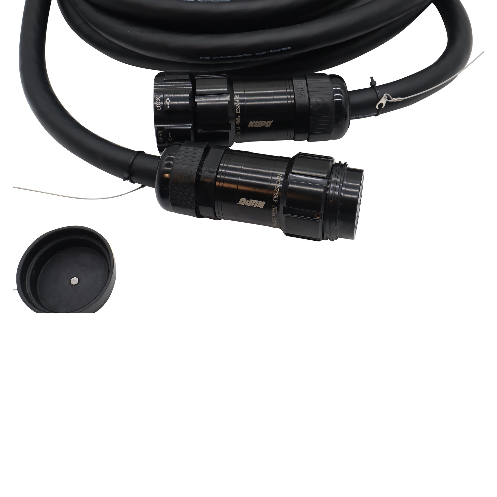 Power Distribution 30Ft 19 Pin Male to Female 12 AWG Extension Cable