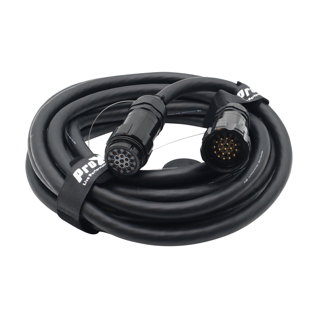 Power Distribution 30Ft 19 Pin Male to Female 12 AWG Extension Cable