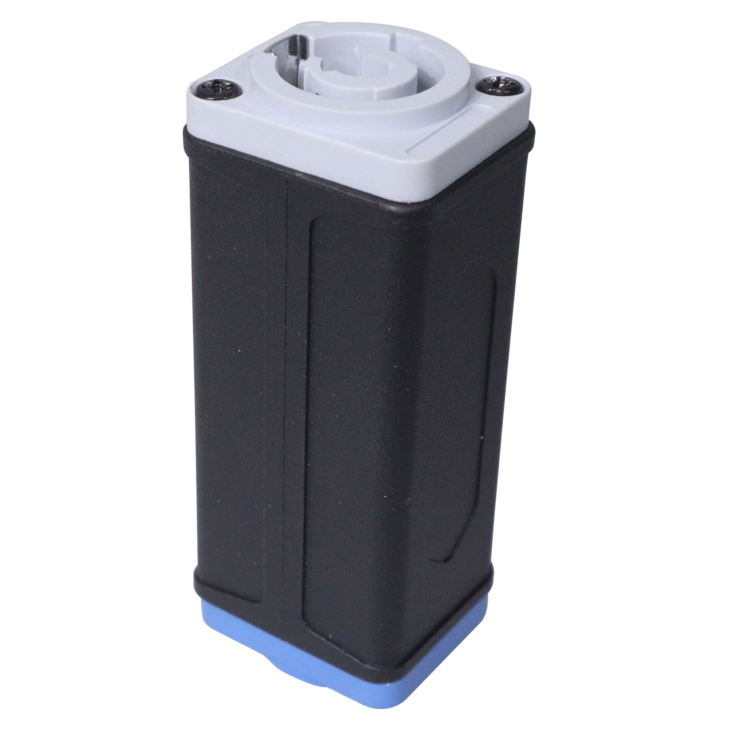 PowerKon cable Coupler Adapter BLUE Power In to GRAY Power Out