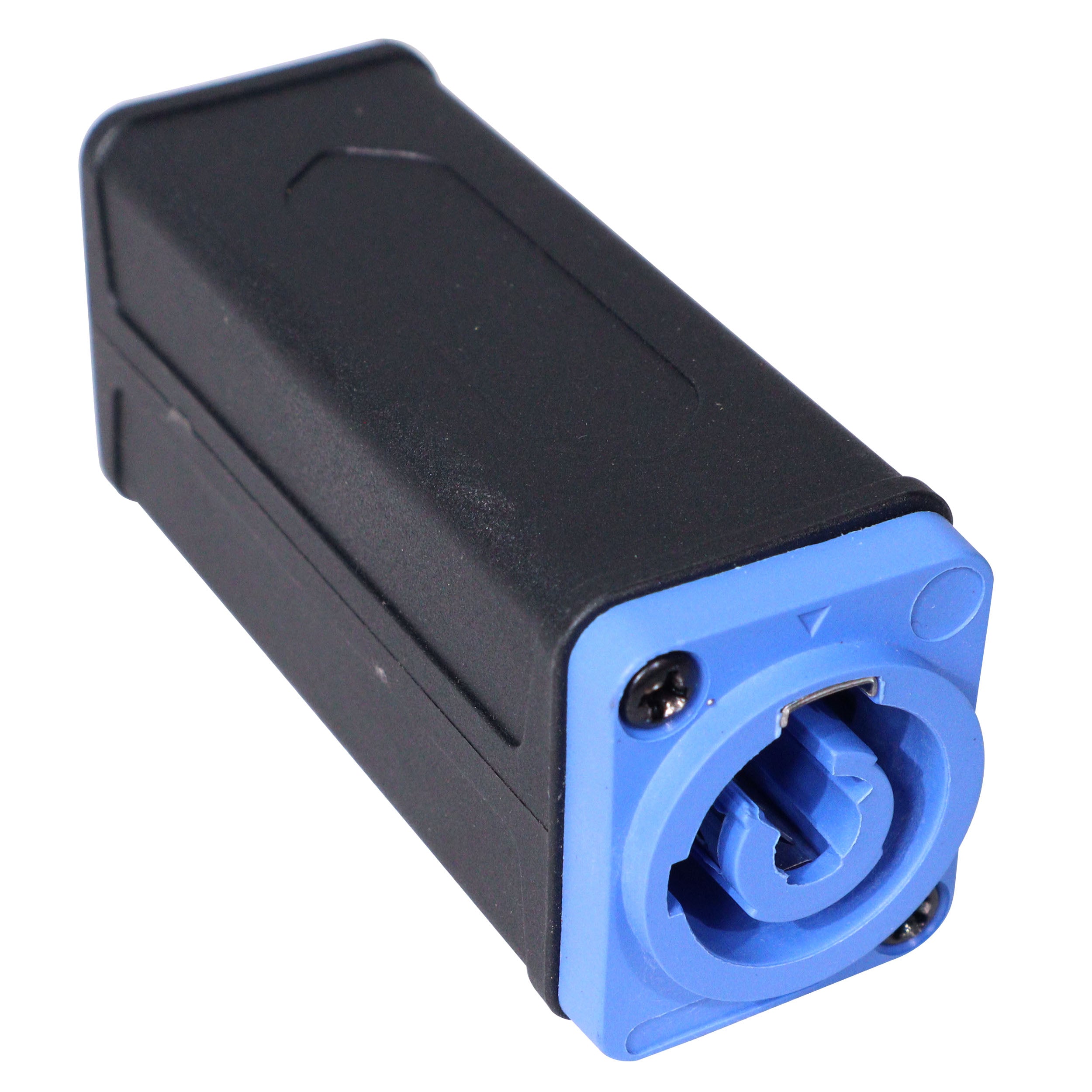 PowerKon cable Coupler Adapter BLUE Power In to GRAY Power Out