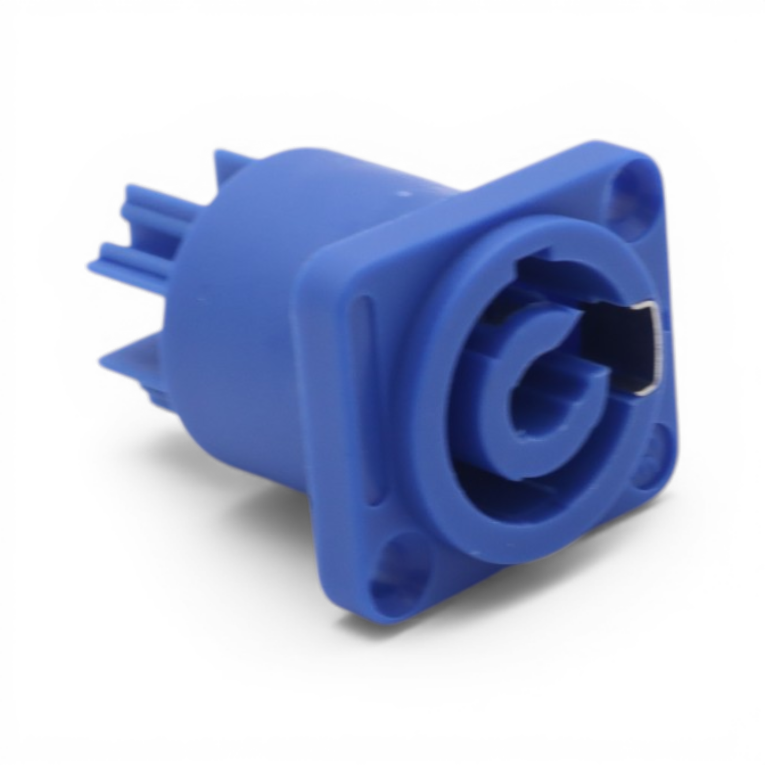 Panel Mount Blue Power Connection  Compatible Female Connector