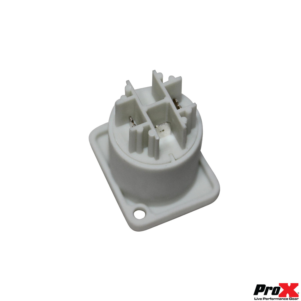 Panel Mount Gray Power Connector Female Connector for Power Connector compatible devices