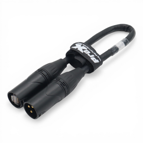 10PCS 1FT RDNET XLR-M to RJ45 Cat5 / Cat6