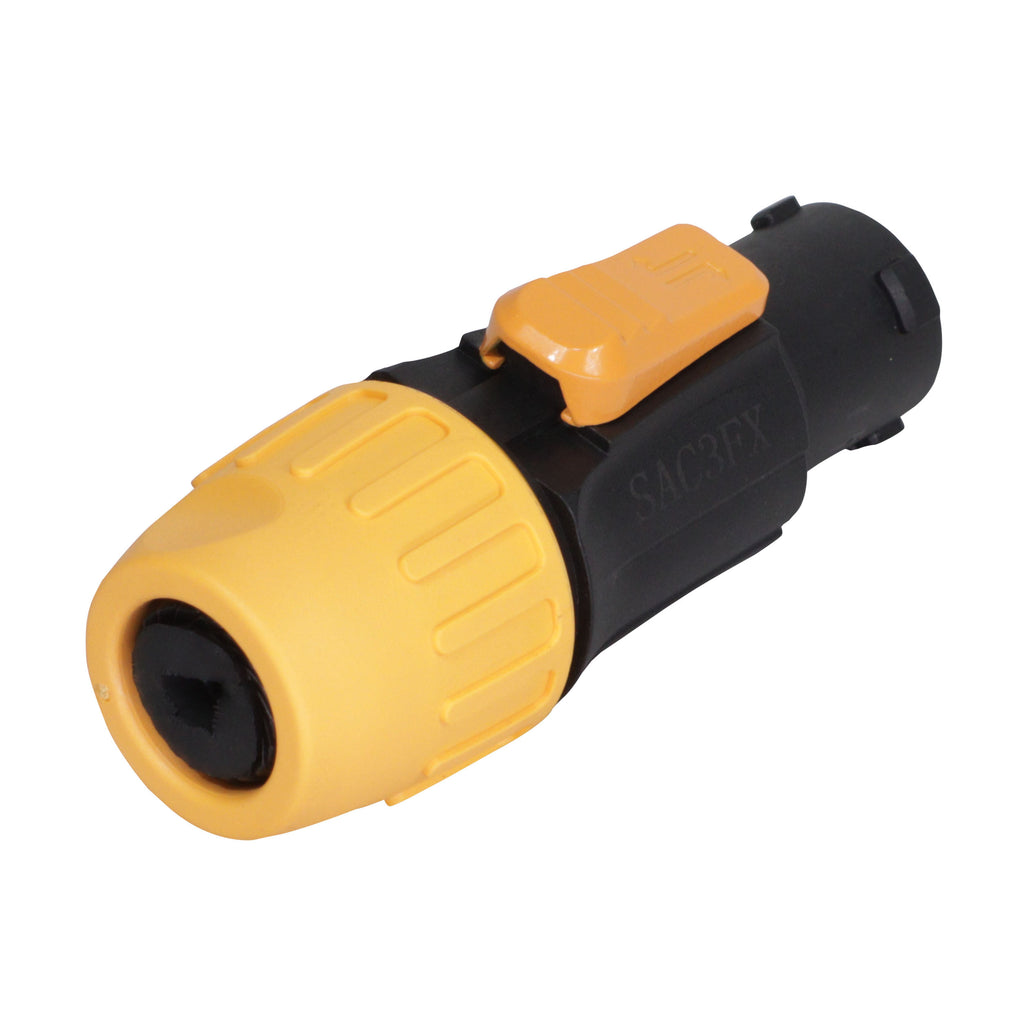 Professional Waterproof Seetronic SAC3FX Power Twist True Power Connector FEMALE Plug
