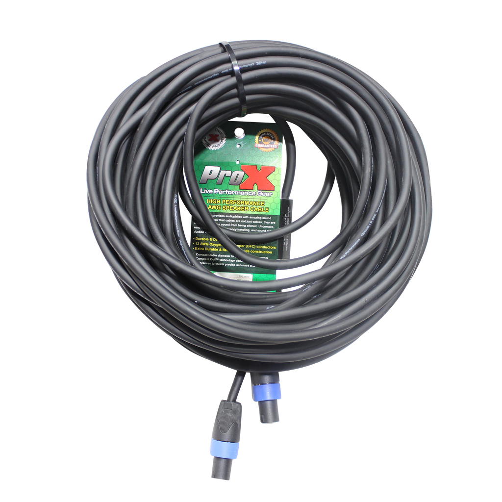 100 Ft. Speak Twist 2 Conductor 12AWG High Performance Speaker Cable