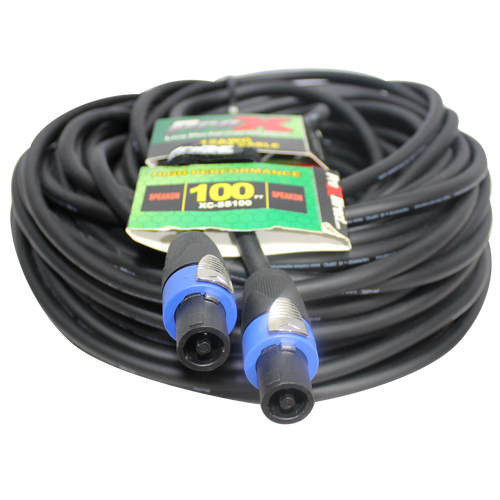 100 Ft. Speak Twist 2 Conductor 12AWG High Performance Speaker Cable
