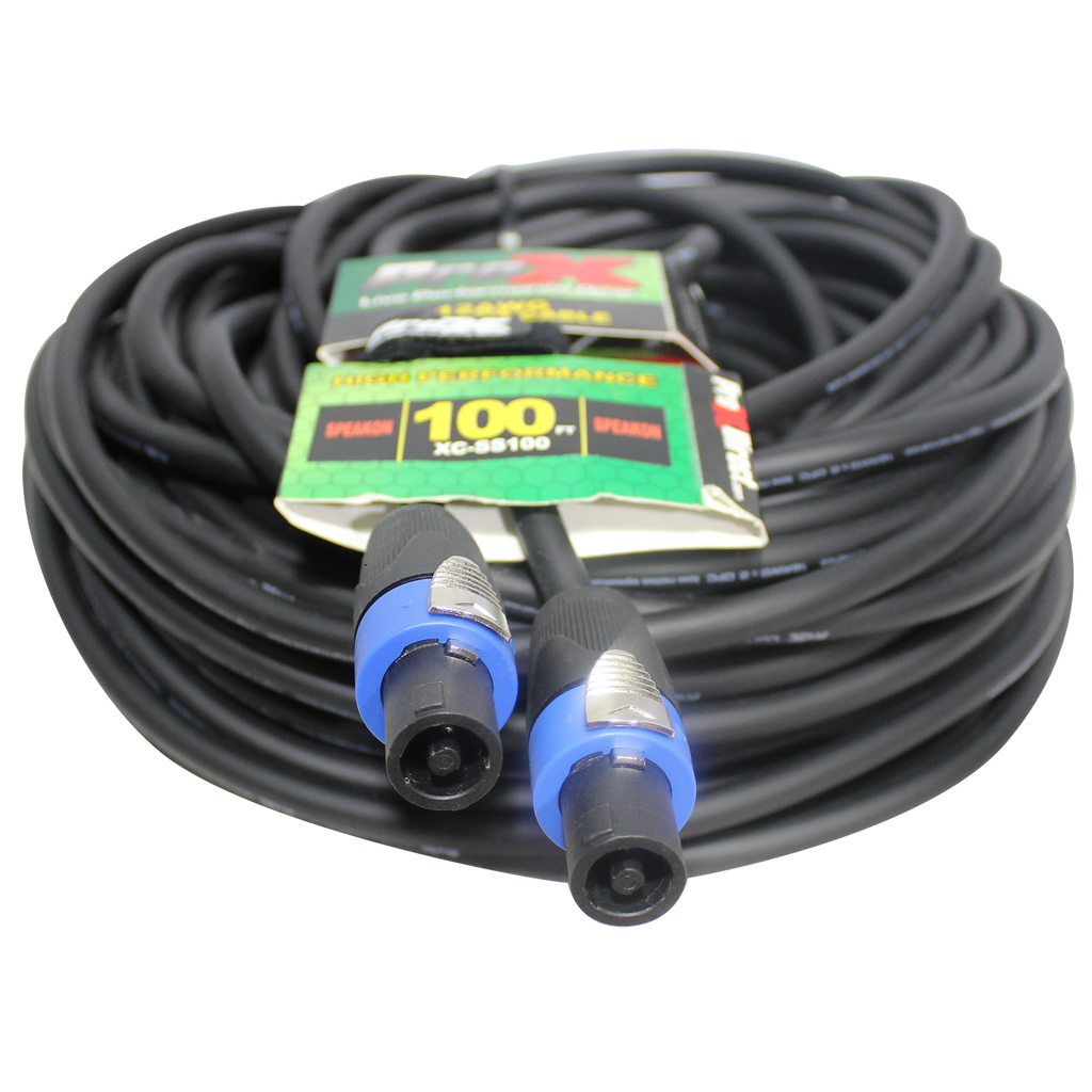 5PCS 100 Ft. Speak Twist 2 Conductor 12AWG High Performance Speaker Cable