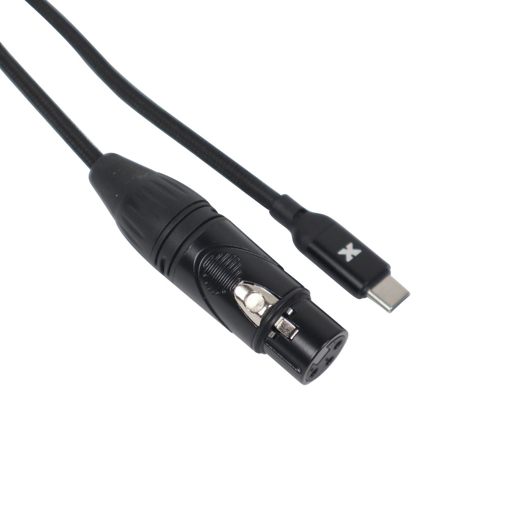 50PCS 5FT USB-C to XLR-F