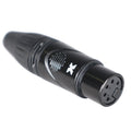 High Performance Female Connector with Solder Points for XLR Mic Cable