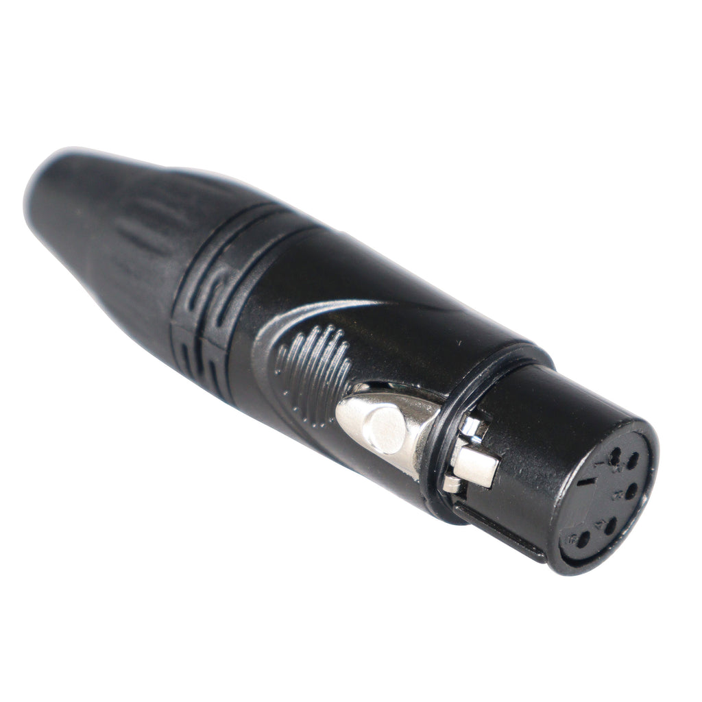 High Performance Female Connector with Solder Points for XLR Mic Cable