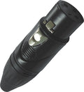 High Performance Female Connector Plug with Solder Point for XLR Mic Cable