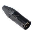 High Performance Male Connector with Solder Points for XLR Mic Cable