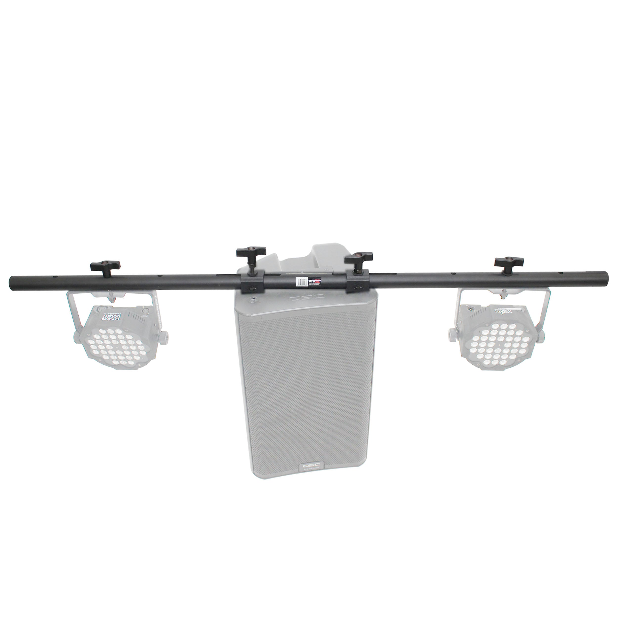 5 Ft. Universal Light Bar Mounting System for Point Source PA Speakers with Fly-points