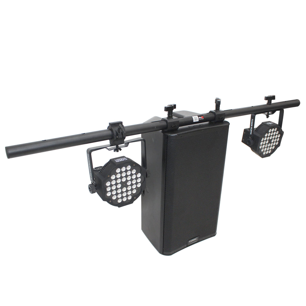 5 Ft. Universal Light Bar Mounting System for Point Source PA Speakers with Fly-points