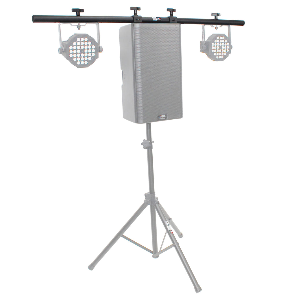 5 Ft. Universal Light Bar Mounting System for Point Source PA Speakers with Fly-points