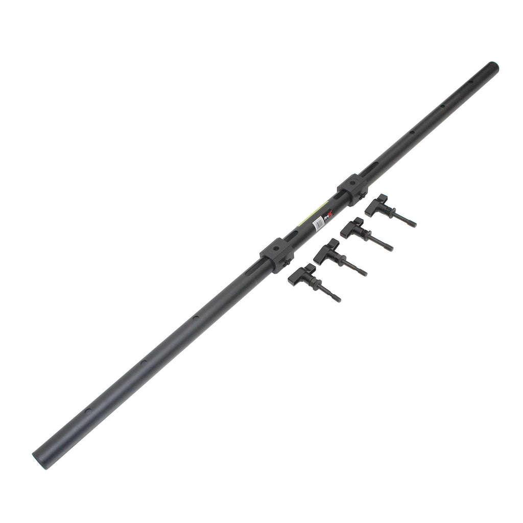 5 Ft. Universal Light Bar Mounting System for Point Source PA Speakers with Fly-points