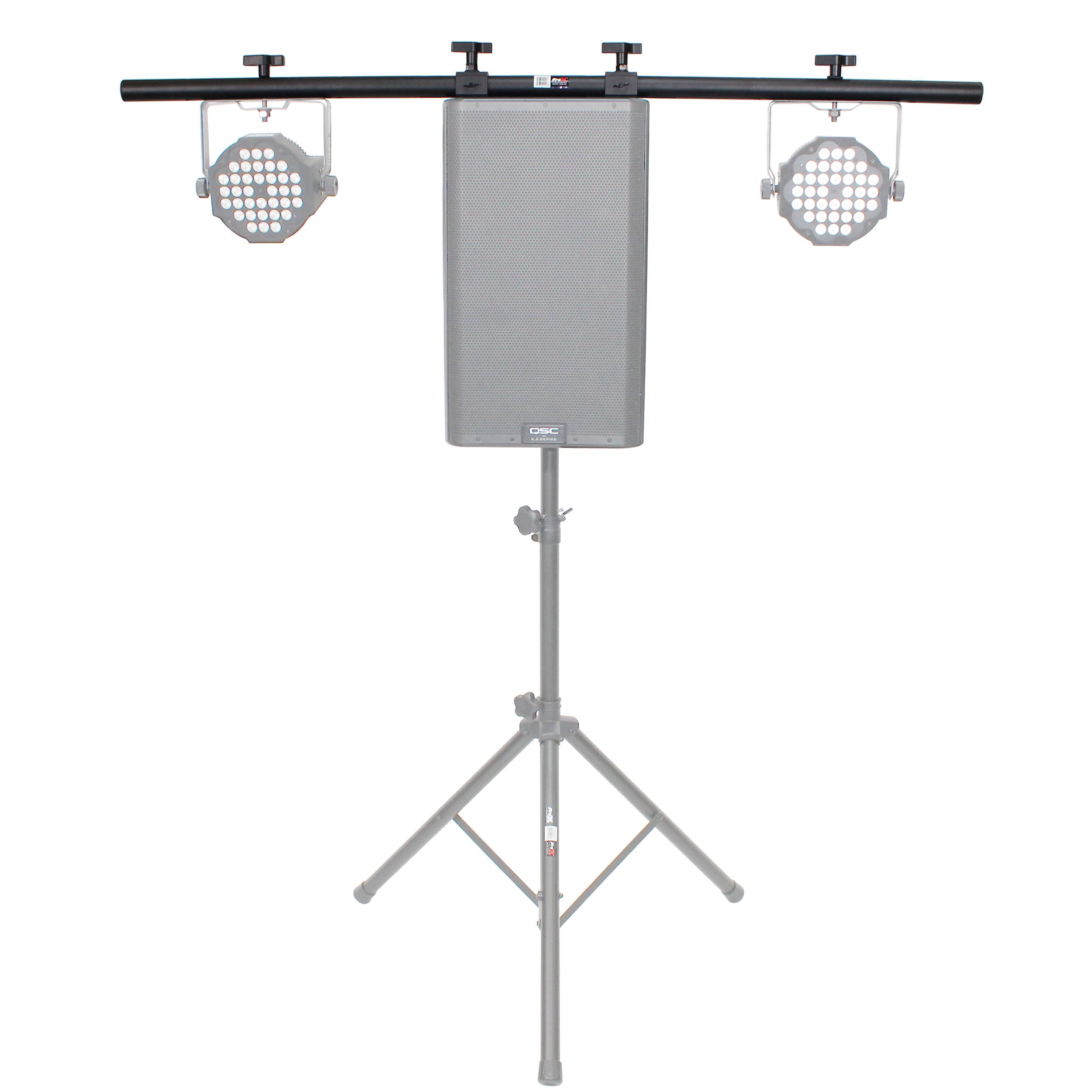 5 Ft. Universal Light Bar Mounting System for Point Source PA Speakers with Fly-points